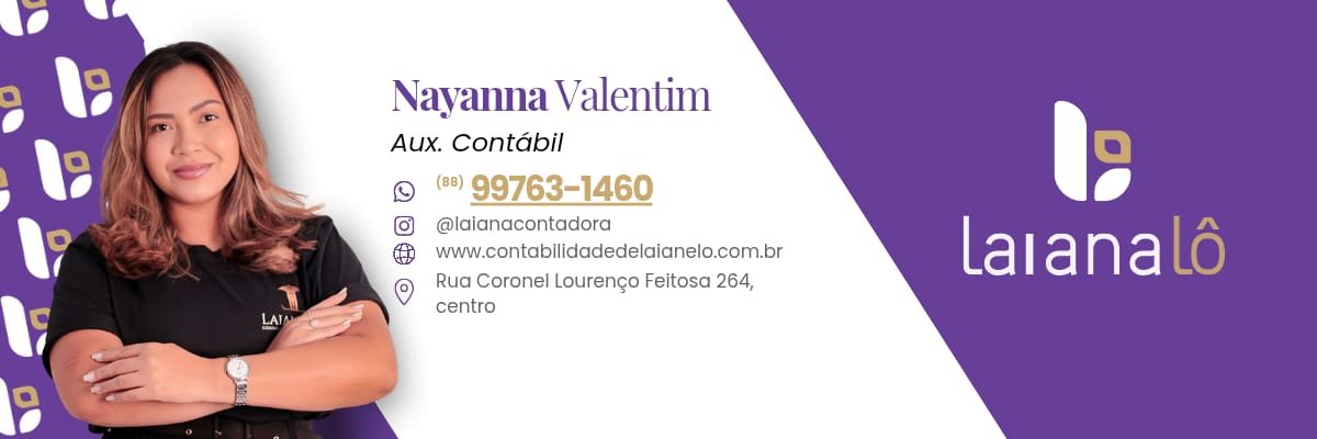 Nayanna Valentim — Auxiliar Contábil
